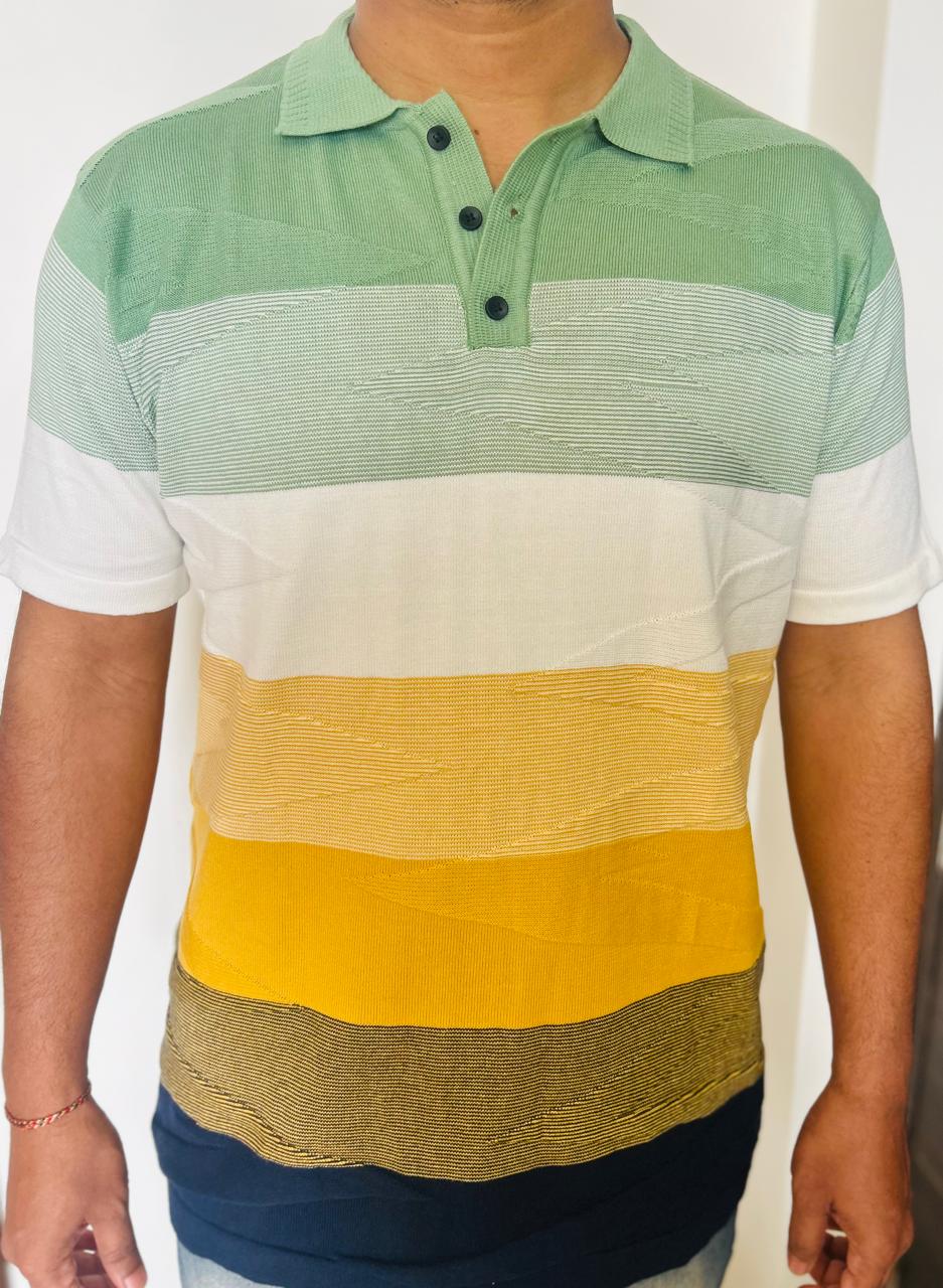 Green Edge Polo T-Shirt