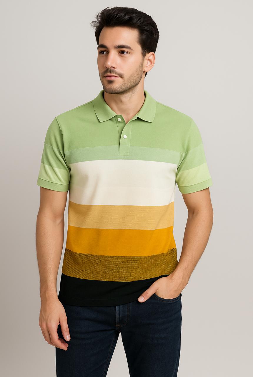 Green Edge Polo T-Shirt
